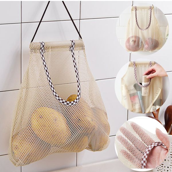 creative kitchen storage bag vegetables garlic hanging mesh plastic garbage net bags and sundries organizer reusable mesh bags
creative kitchen storage bag vegetables garlic hanging mesh plastic garbage net bags and sundries organizer reusable mesh bags