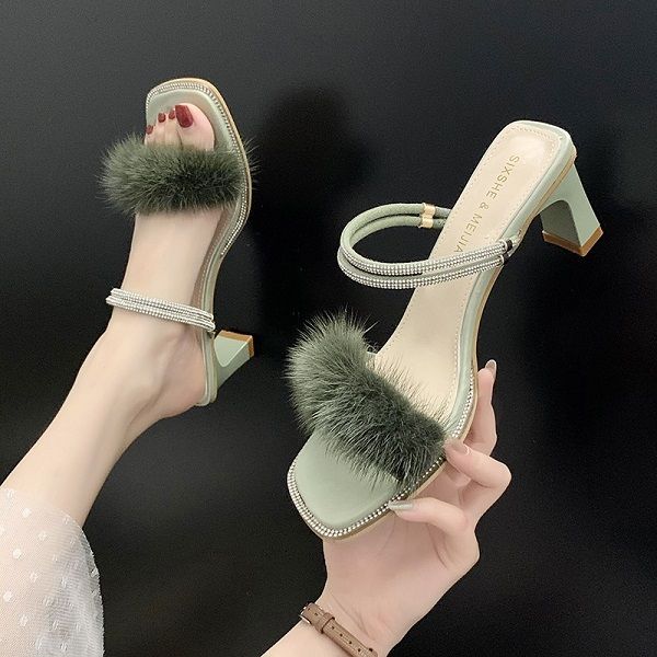new arrival sandals for women party wedding apricot green pointed toes pumps bottoms girl rubber dress shoes chunky heel 35-39, Black
new arrival sandals for women party wedding apricot green pointed toes pumps bottoms girl rubber dress shoes chunky heel 35-39, Black