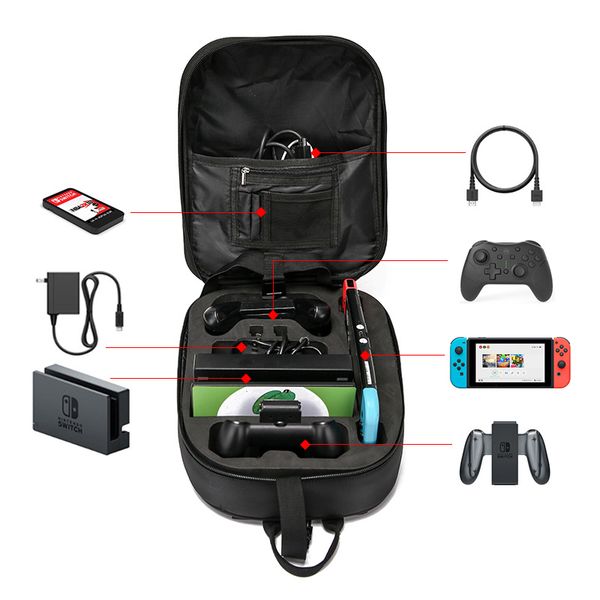 hard shell storage backpack shoulder bag for nintend switch console case nitendos carrying case for nintendo switch accessories
hard shell storage backpack shoulder bag for nintend switch console case nitendos carrying case for nintendo switch accessories