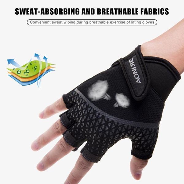 outdoor cycling anti-slip breathable men women half finger climbing gloves, Black
outdoor cycling anti-slip breathable men women half finger climbing gloves, Black