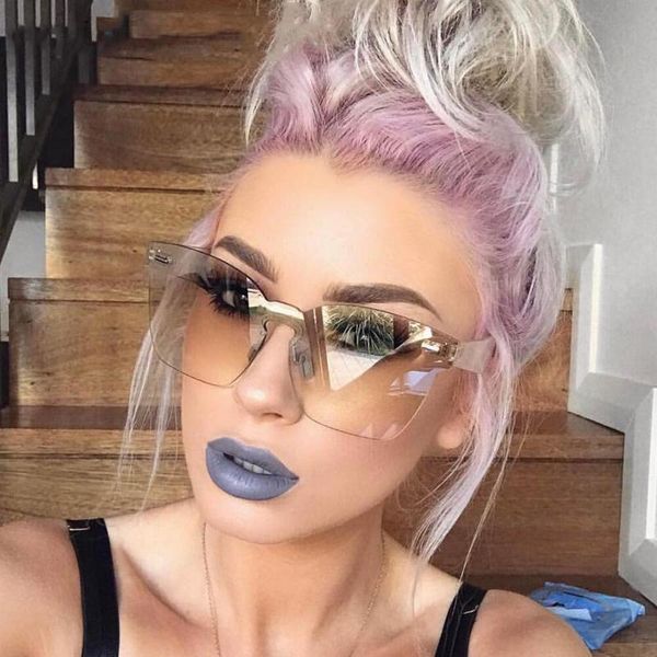 evrfelan мода большие cat eye солнцезащитные очки для женщин крупногабаритные солнцезащитные очки женский rimless sunglass gradient shades e
evrfelan мода большие cat eye солнцезащитные очки для женщин крупногабаритные солнцезащитные очки женский rimless sunglass gradient shades e
