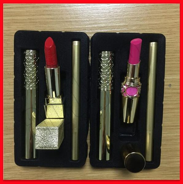 Знаменитые наборы для макияжа губ для глаз 3шт. Наборы для макияжа с губной помадо
Знаменитые наборы для макияжа губ для глаз 3шт. Наборы для макияжа с губной помадо