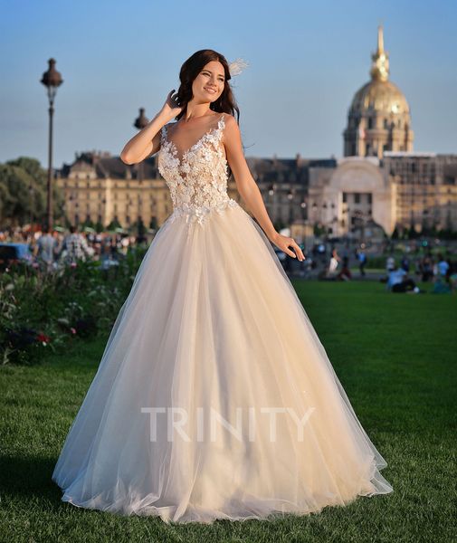 excellent ivory tulle scoop applique beads a-line wedding dresses bridal pageant dresses wedding attire dresses custom size 2-18 kf1228321, White
excellent ivory tulle scoop applique beads a-line wedding dresses bridal pageant dresses wedding attire dresses custom size 2-18 kf1228321, White