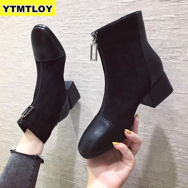2019 faux suede ankle boots women chunky heeled plush shoe woman chic shoes lady brown chocolate boot zapatos de mujer zip ly191224 s, Black
2019 faux suede ankle boots women chunky heeled plush shoe woman chic shoes lady brown chocolate boot zapatos de mujer zip ly191224 s, Black