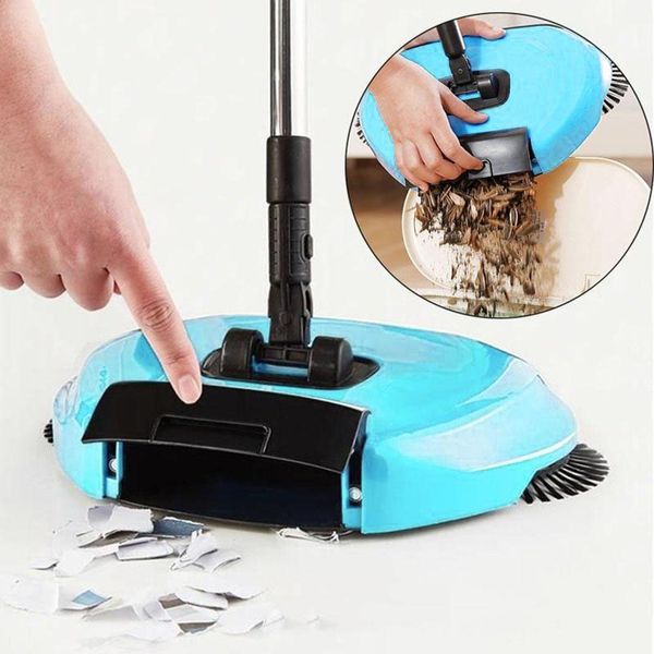 automatic hand push cleaning sweeping tool without electricity household lazy sweeper broom 360 degree rotating
automatic hand push cleaning sweeping tool without electricity household lazy sweeper broom 360 degree rotating