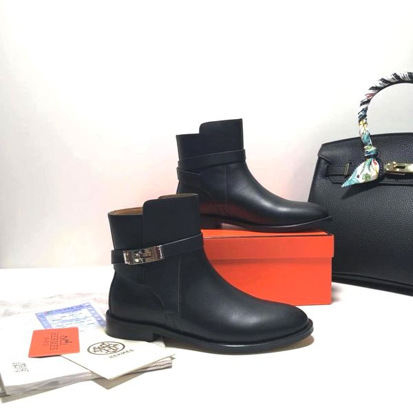 ins fashion martin boots leather autumn winter men designers shoes quility cowskin leather short flat boots keep warm, Black
ins fashion martin boots leather autumn winter men designers shoes quility cowskin leather short flat boots keep warm, Black