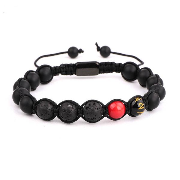 new design tibetan buddhism style black onyx lava rock stone beaded cord woven bracelet adjustable men
new design tibetan buddhism style black onyx lava rock stone beaded cord woven bracelet adjustable men
