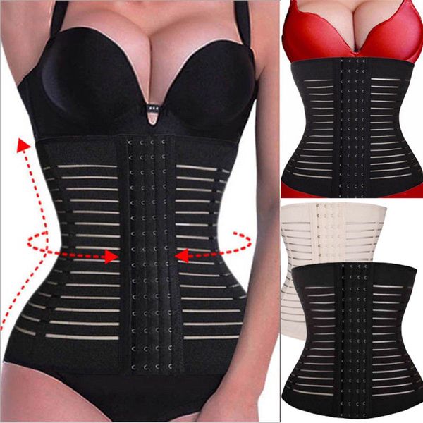 uk slimming body shaper women waist trainer underbust gym sport corset s-3xl, Black;gray
uk slimming body shaper women waist trainer underbust gym sport corset s-3xl, Black;gray
