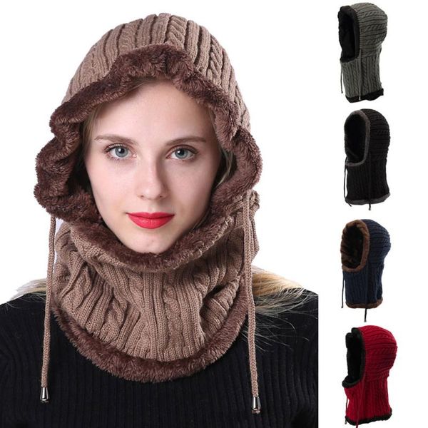 men women warm beanie hat crochet winter fashion cap plus velvet thickening slouchy siamese collar hat casquette femme 2019, Blue;gray
men women warm beanie hat crochet winter fashion cap plus velvet thickening slouchy siamese collar hat casquette femme 2019, Blue;gray