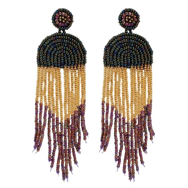 bohemian handmade tassel earrings for women fashion long beads dangle earrings party jewerly
bohemian handmade tassel earrings for women fashion long beads dangle earrings party jewerly
