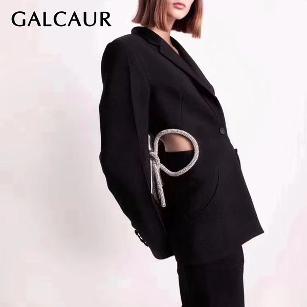 galcaur hollow out tassel women's blazers notched long sleeve hit color casual slim suits female fashion clothes 2020 tide, White;black
galcaur hollow out tassel women's blazers notched long sleeve hit color casual slim suits female fashion clothes 2020 tide, White;black
