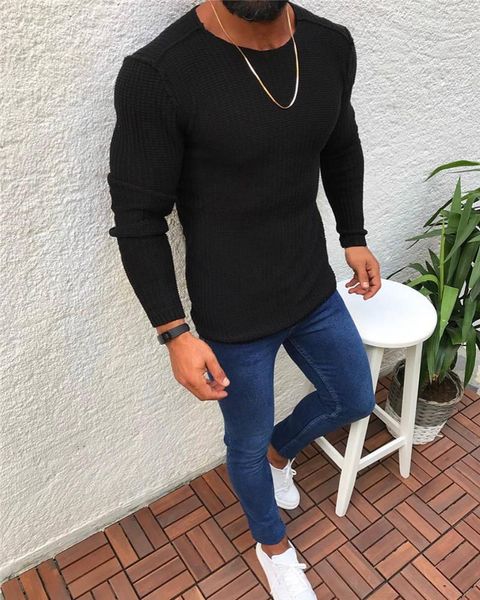 color sweaters long sleeve slim regular pullover woolen streetr style mens clothing mens designer solid, White;black
color sweaters long sleeve slim regular pullover woolen streetr style mens clothing mens designer solid, White;black