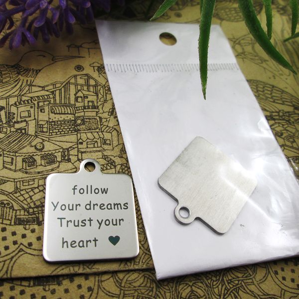 40pcs--"follow your dreams trust your heart"stainless steel charms more style for choosing diy charms pendants for necklace, Bronze;silver
40pcs--"follow your dreams trust your heart"stainless steel charms more style for choosing diy charms pendants for necklace, Bronze;silver