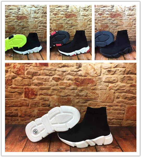 fashion luxury designer kids shoes sock speed trainer sneakers knitting slip-on casual sports shoe comfort chaussures, Black
fashion luxury designer kids shoes sock speed trainer sneakers knitting slip-on casual sports shoe comfort chaussures, Black