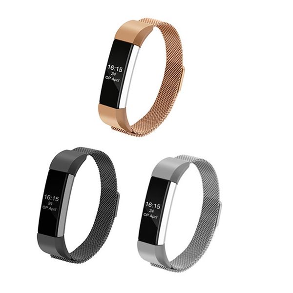 stainless steel watchband magnetic buckle replacement milanese stainless wristband strap for alta and alta hr smart watch, Black;brown
stainless steel watchband magnetic buckle replacement milanese stainless wristband strap for alta and alta hr smart watch, Black;brown