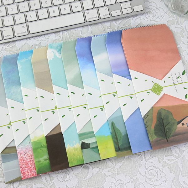 5pcs/pack lovely distance and poetry paper envelopes diy multifunction school and office supplier stationery
5pcs/pack lovely distance and poetry paper envelopes diy multifunction school and office supplier stationery