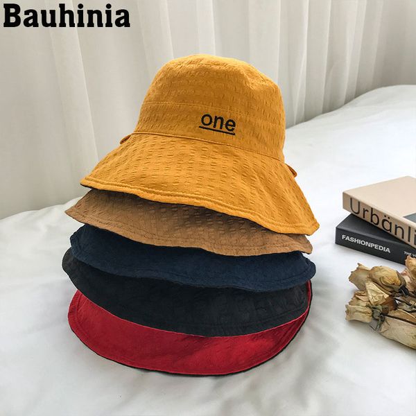 bauhinia men women fashion embroidery letter wide brim bucket hat summer casual hip hop fisherman cap
bauhinia men women fashion embroidery letter wide brim bucket hat summer casual hip hop fisherman cap