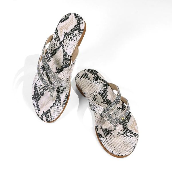 rhinestone snake pattern flip flops women beach ladies casual shoes woman leather clip toe slippers women summer scarpe donna, Black
rhinestone snake pattern flip flops women beach ladies casual shoes woman leather clip toe slippers women summer scarpe donna, Black