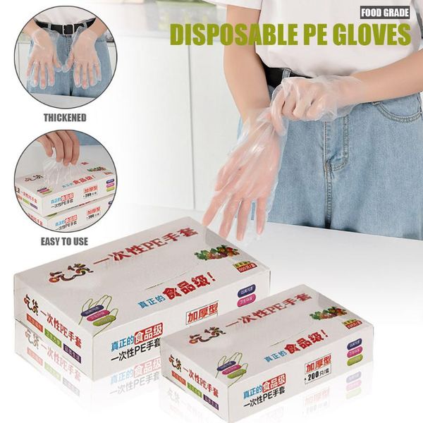200/500pc disposable gloves plastic gloves restaurant bbq transparent eco-friendly pe kitchen garden accessories z0406
200/500pc disposable gloves plastic gloves restaurant bbq transparent eco-friendly pe kitchen garden accessories z0406