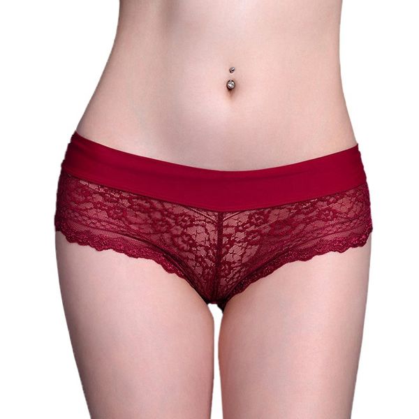 1pc lace transparent thong panties low waist cotton briefs underwear women breathable g-string, Black;pink
1pc lace transparent thong panties low waist cotton briefs underwear women breathable g-string, Black;pink