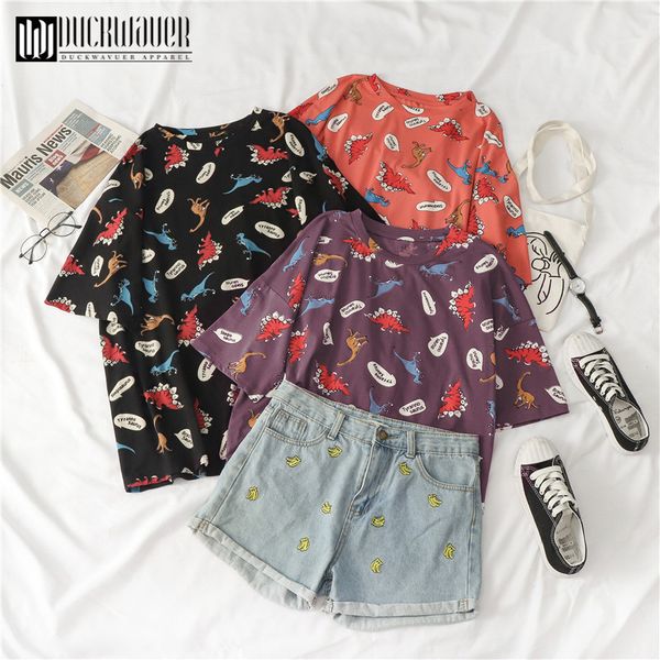 duckwaver summer animal print oversized women t shirt cartoon doodling sweet short sleeve female t-shirts funny couple clothes, White
duckwaver summer animal print oversized women t shirt cartoon doodling sweet short sleeve female t-shirts funny couple clothes, White