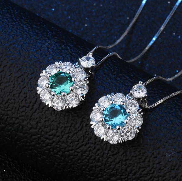 designer jewelry zircon necklace flowers shape zircon pendant necklace for women fashion of shipping, Silver
designer jewelry zircon necklace flowers shape zircon pendant necklace for women fashion of shipping, Silver