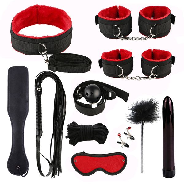 wholesale couples 11piece/pack games restraint toy bondages kit whip set handcuff product mask bondage erotic for rope wiibf
wholesale couples 11piece/pack games restraint toy bondages kit whip set handcuff product mask bondage erotic for rope wiibf