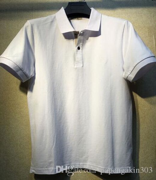 white short sleeve man casual solid polo shirts horse embroidery cotton summer england design gb classic polos uk sport t-shirt, White;black
white short sleeve man casual solid polo shirts horse embroidery cotton summer england design gb classic polos uk sport t-shirt, White;black
