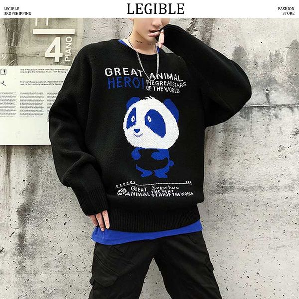 legible 2019 new autumn winter hip hop sweater men casual loose thick mens sweaters o-neck knitting pullovers men, White;black
legible 2019 new autumn winter hip hop sweater men casual loose thick mens sweaters o-neck knitting pullovers men, White;black