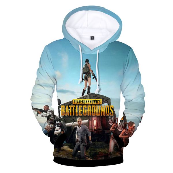 2019 pubg 3d hoodie men/women fashion popular 3d hoodie print pubg men's hoodies cool sweatshirt casual clothes, Black
2019 pubg 3d hoodie men/women fashion popular 3d hoodie print pubg men's hoodies cool sweatshirt casual clothes, Black