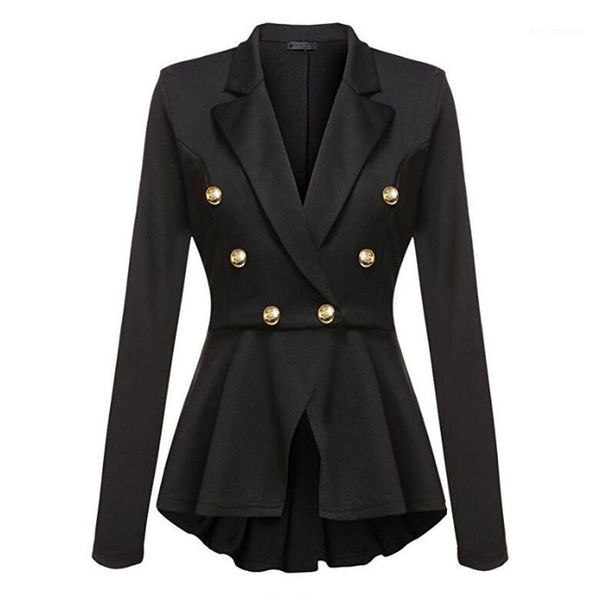 fashion suit up blazer women black coat spring autumn bougie girl double breasted slim botton long sleeve coats1, White;black
fashion suit up blazer women black coat spring autumn bougie girl double breasted slim botton long sleeve coats1, White;black