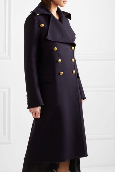 new uk 2019 spring winter women oversized double breasted wool long coat female outerwear manteau femme abrigos mujer, Black
new uk 2019 spring winter women oversized double breasted wool long coat female outerwear manteau femme abrigos mujer, Black
