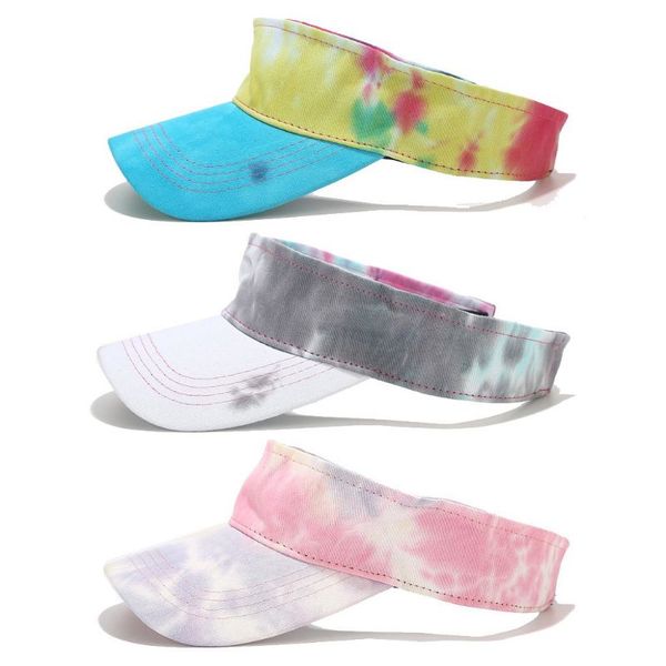 creative colorful tie-dye sun visor hat uv protection harajuku hip hop outdoor street empty baseball cap, Blue;gray
creative colorful tie-dye sun visor hat uv protection harajuku hip hop outdoor street empty baseball cap, Blue;gray