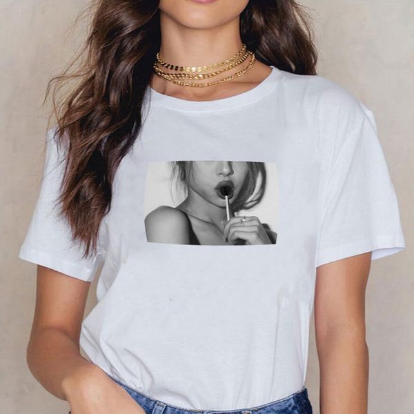 fashion david series t-shirt women's print t-shirt short sleeve large size women's t-shirt wc22, White
fashion david series t-shirt women's print t-shirt short sleeve large size women's t-shirt wc22, White