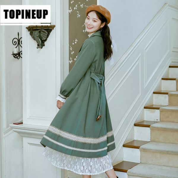 womens over-the-knee in spring and autumn stylish new loose and sweet style long coat, Tan;black
womens over-the-knee in spring and autumn stylish new loose and sweet style long coat, Tan;black