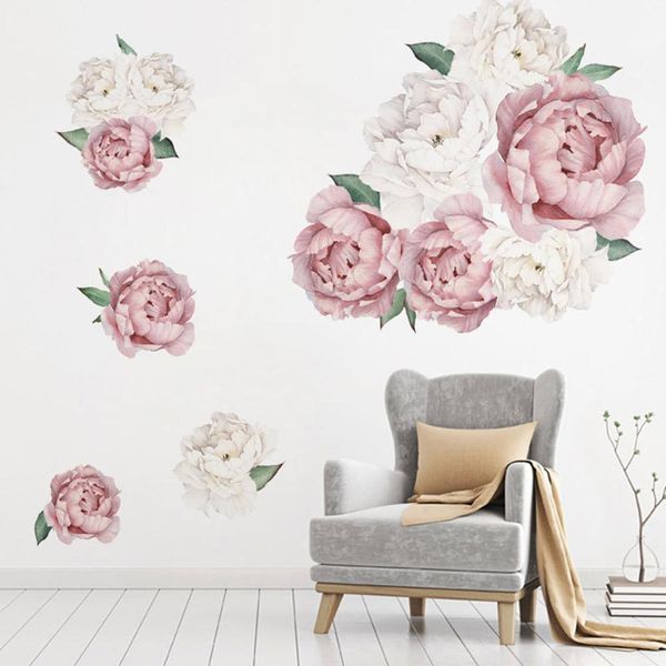 peony rose flowers wall sticker art nursery decals kids room home decor gift muurstickers voor kinderen kamers decals
peony rose flowers wall sticker art nursery decals kids room home decor gift muurstickers voor kinderen kamers decals