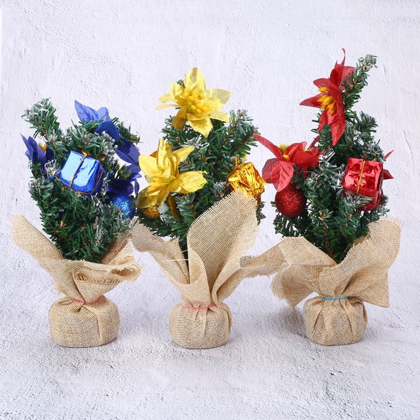 mini 25cm christmas tree decoration gift ornaments cute creative 3 color 
mini 25cm christmas tree decoration gift ornaments cute creative 3 color