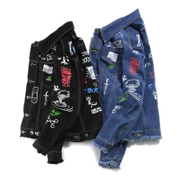 streetwear printed men 's hip hop denim jacket casual slim fit jeans jacket autumn men bomber jacket coat clothing young size m-2xl, Black;brown
streetwear printed men 's hip hop denim jacket casual slim fit jeans jacket autumn men bomber jacket coat clothing young size m-2xl, Black;brown