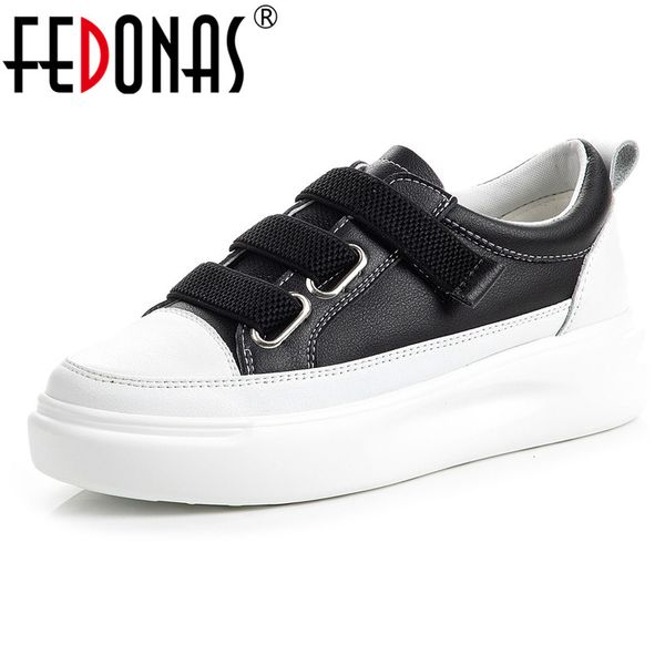 fedonas sports casual shoes woman genuine leather flats platforms casual shoes woman basic new sneakers 2020 spring autumn, Black
fedonas sports casual shoes woman genuine leather flats platforms casual shoes woman basic new sneakers 2020 spring autumn, Black