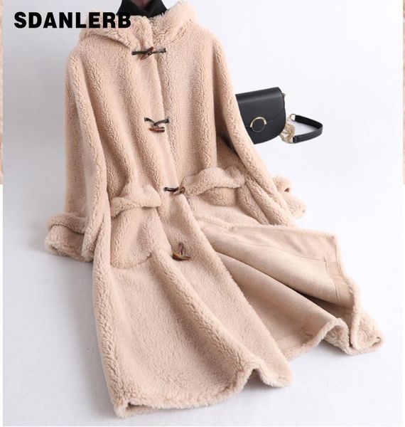 winter women coat fashion artificial fur coat hooded thicken lamb cashmere long park jacket suitable for women, Black
winter women coat fashion artificial fur coat hooded thicken lamb cashmere long park jacket suitable for women, Black