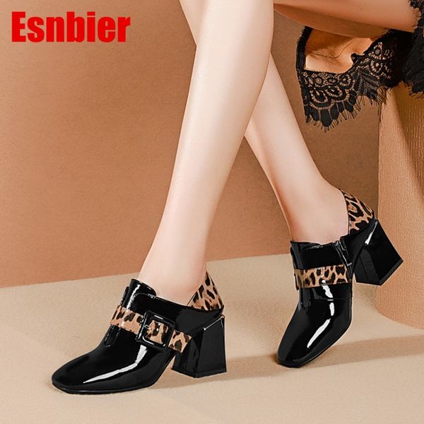 2019 women pumps cow leather mixed colors rome style autumn spring buckle strap square toe high heels party size 34-42, Black
2019 women pumps cow leather mixed colors rome style autumn spring buckle strap square toe high heels party size 34-42, Black