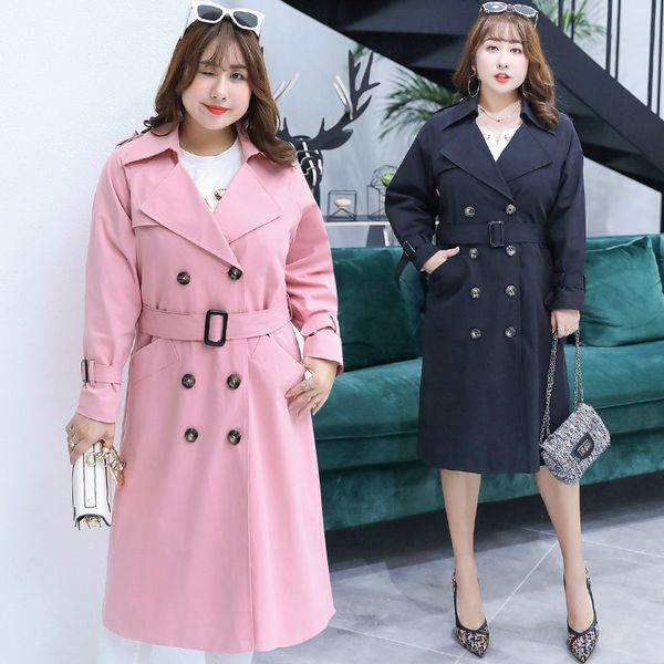 women's trench coats plus size england style women longtrench coat spring 2021 loose turn-down collar european windbreaker sashes ladie, Tan;black
women's trench coats plus size england style women longtrench coat spring 2021 loose turn-down collar european windbreaker sashes ladie, Tan;black
