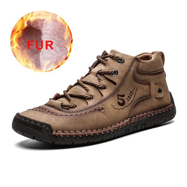 plus size men shoes brown big size comfortable leather boots men high casual winter shoes warm plush waterproof footwear, Black
plus size men shoes brown big size comfortable leather boots men high casual winter shoes warm plush waterproof footwear, Black