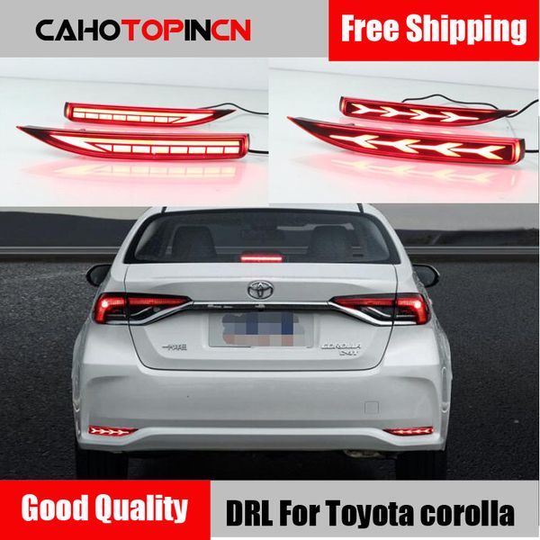 for corolla altis 2019 2020 multi-function car led rear fog lamp bumper light brake light dynamic turn signal reflector 
for corolla altis 2019 2020 multi-function car led rear fog lamp bumper light brake light dynamic turn signal reflector