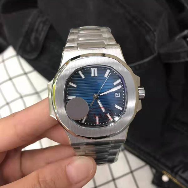 u1 factory luxury men's watch 5711 automatic carved movement sapphire mirror 40mm blue dial transparent back 316 stainless steel belt, Slivery;brown
u1 factory luxury men's watch 5711 automatic carved movement sapphire mirror 40mm blue dial transparent back 316 stainless steel belt, Slivery;brown
