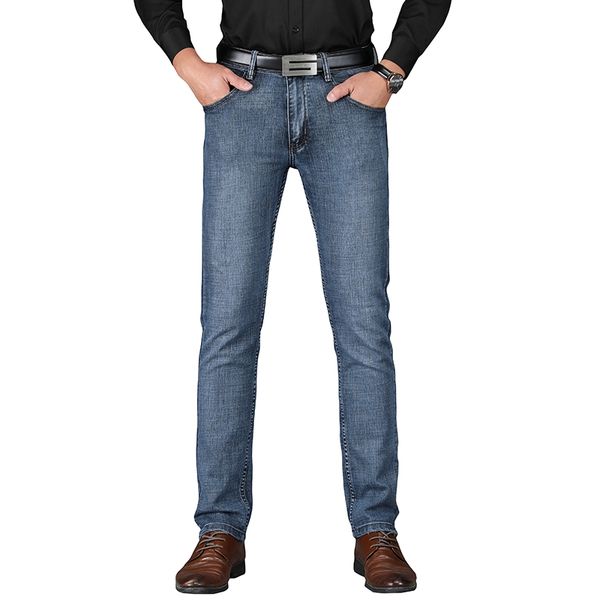 sulee brand 2019 men cotton straight classic jeans spring autumn male denim pants overalls designer men jeans, Blue
sulee brand 2019 men cotton straight classic jeans spring autumn male denim pants overalls designer men jeans, Blue