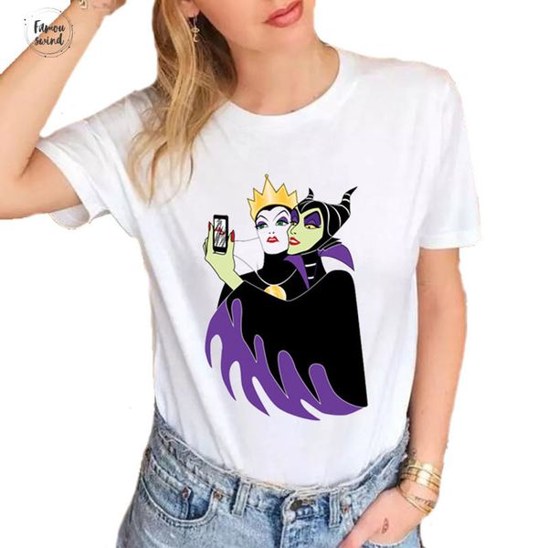 new fashion shirts princess queen mermaid printed witch t women summer short sleeve women casual white t shirts s401
new fashion shirts princess queen mermaid printed witch t women summer short sleeve women casual white t shirts s401