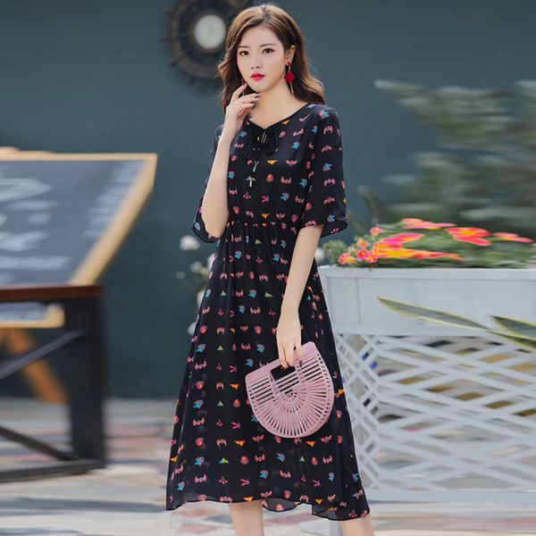 женские дизайнерские платья сезон эластичный пояс с коротким рукавом длинные элегантный темперамент шелк skirtefyi, Black;gray 
женские дизайнерские платья сезон эластичный пояс с коротким рукавом длинные элегантный темперамент шелк skirtefyi, Black;gray