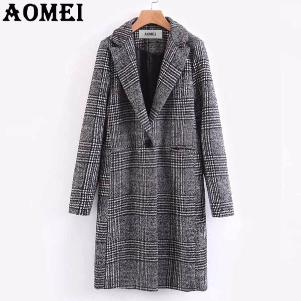 women casual fashion wool coats gray plaid wear to work office lady outwear clothing tweed 2017 new fall winter overcoat cape, Black
women casual fashion wool coats gray plaid wear to work office lady outwear clothing tweed 2017 new fall winter overcoat cape, Black
