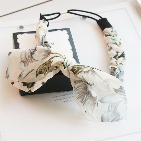 fashion diy hairband for women girls chiffon bowknot floral design ear twist braided headband hair accessories
fashion diy hairband for women girls chiffon bowknot floral design ear twist braided headband hair accessories